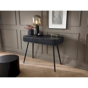 Toaletka T103 ZOVA (czarna z czarnymi nóżkami)