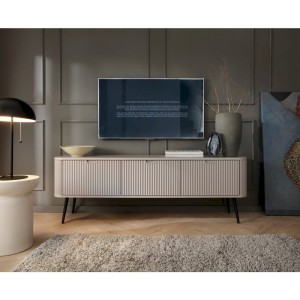 Szafka RTV 168 ZOVA (kaszmir z czarnymi nóżkami)