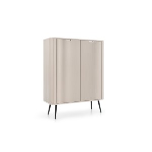 Komoda K103 ZOVA (kaszmir z czarnymi nóżkami)