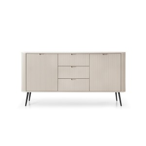 Komoda K168 ZOVA (kaszmir z czarnymi nóżkami)