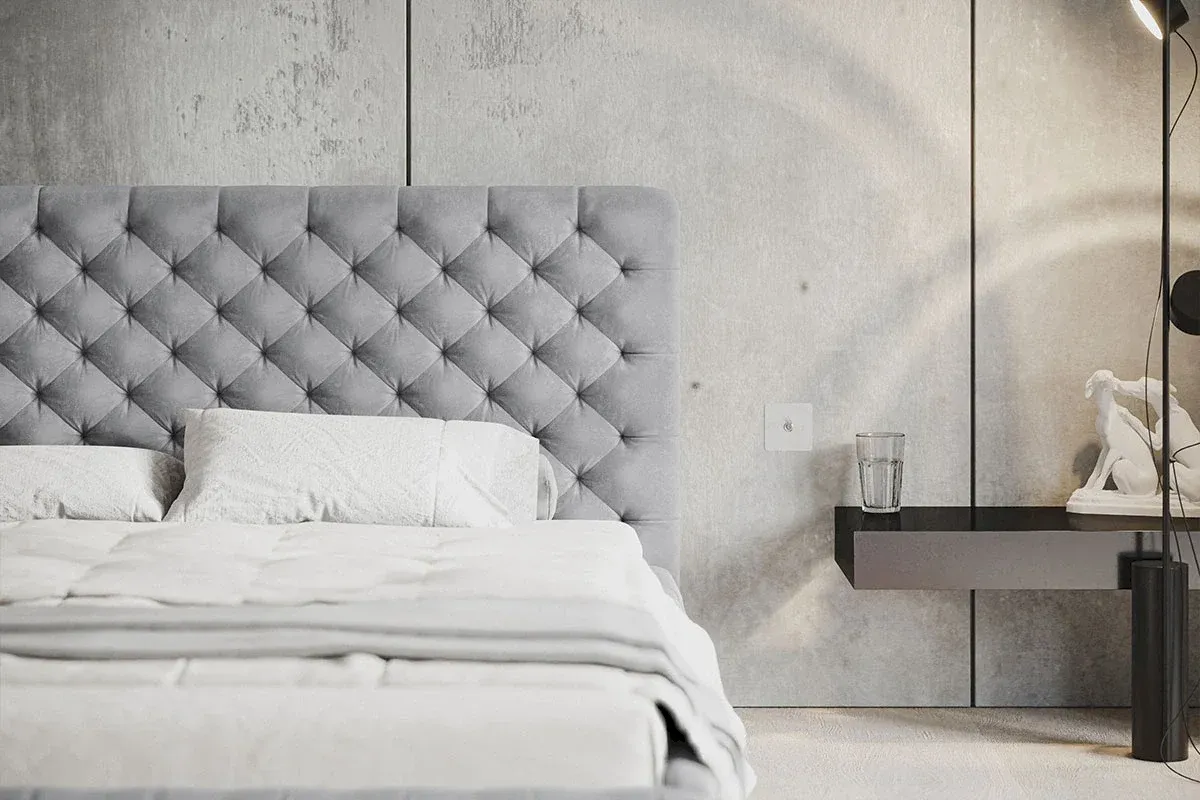 Łóżko Tapicerowane Silk 8 180x200