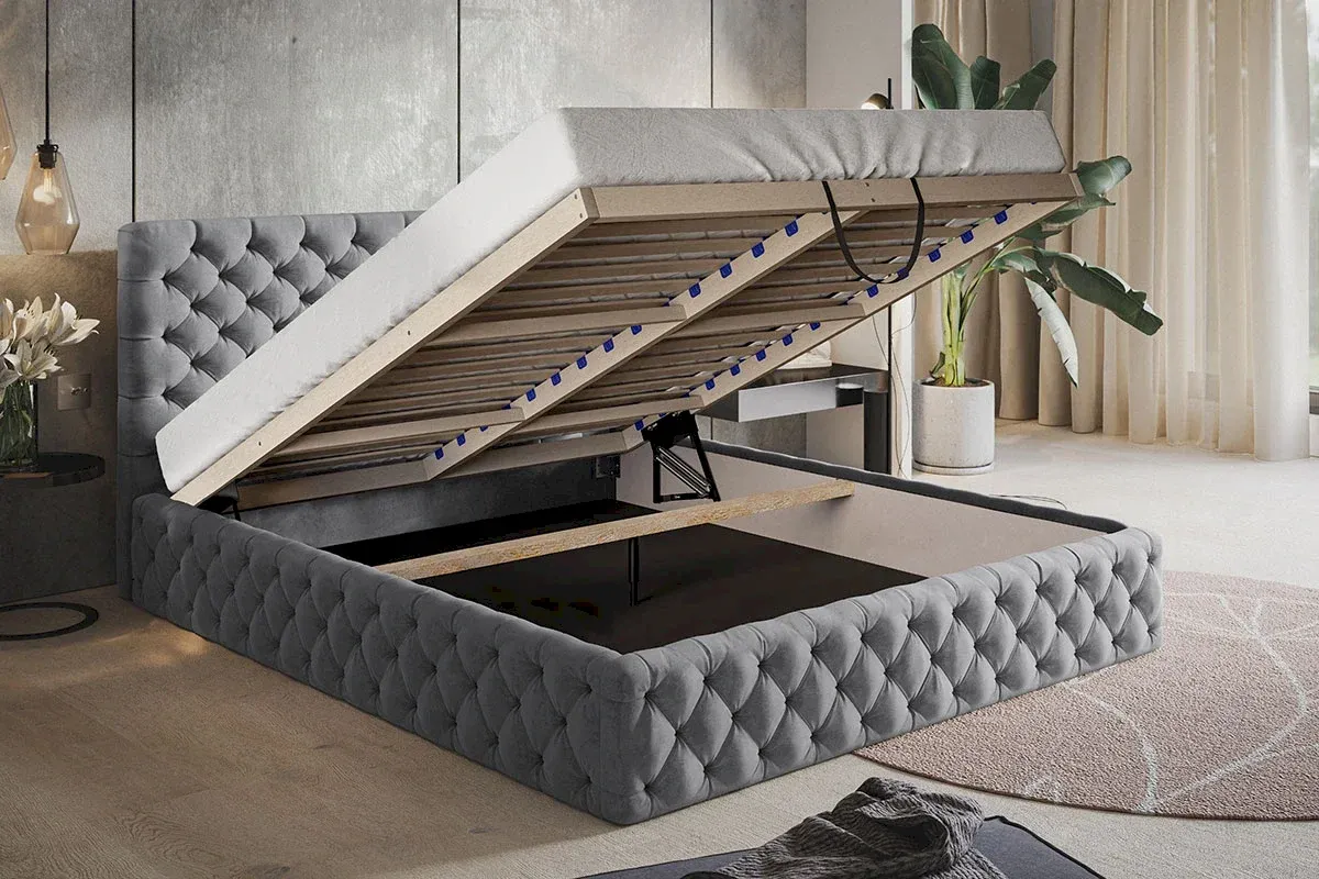 Łóżko Tapicerowane Silk 8 180x200