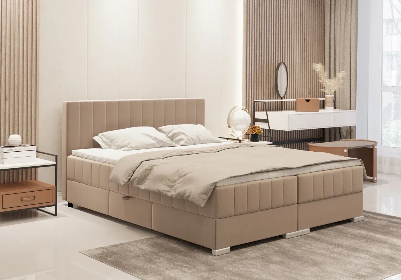 Łóżko Kontynentalne Edit 180x200