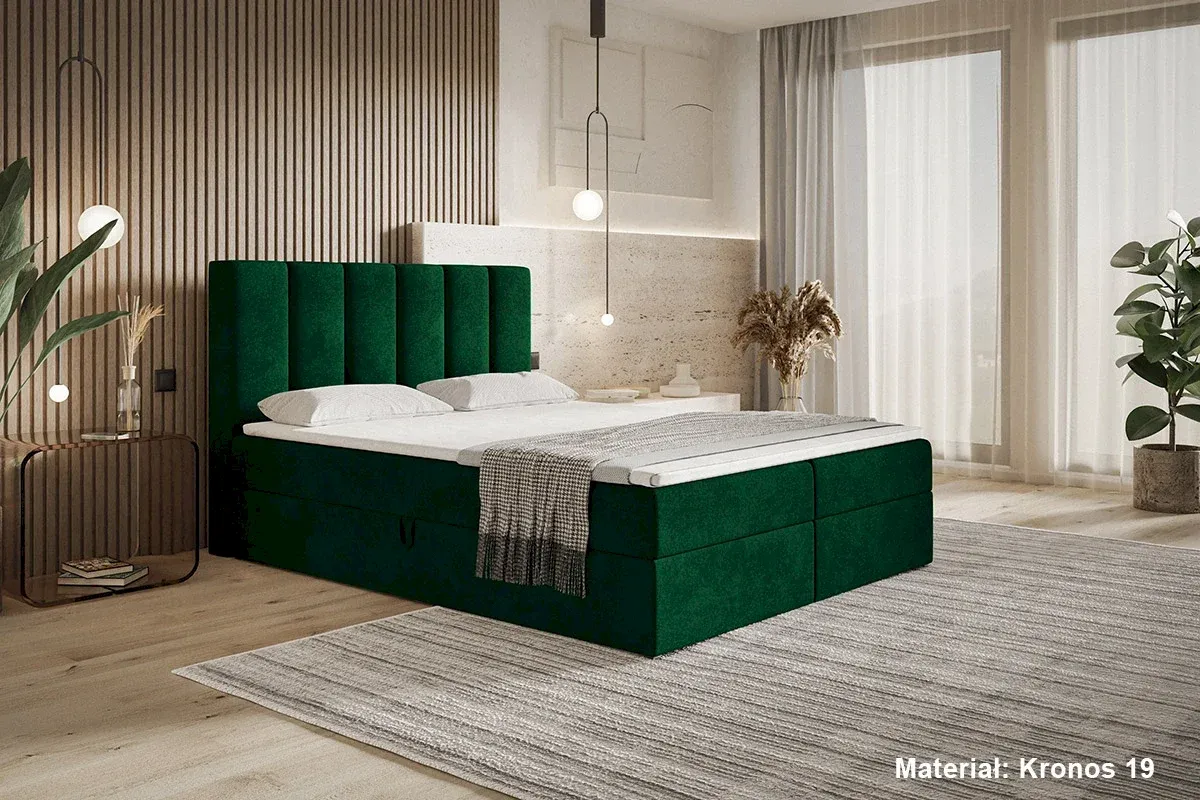 Łóżko Kontynentalne Box 1 180x200