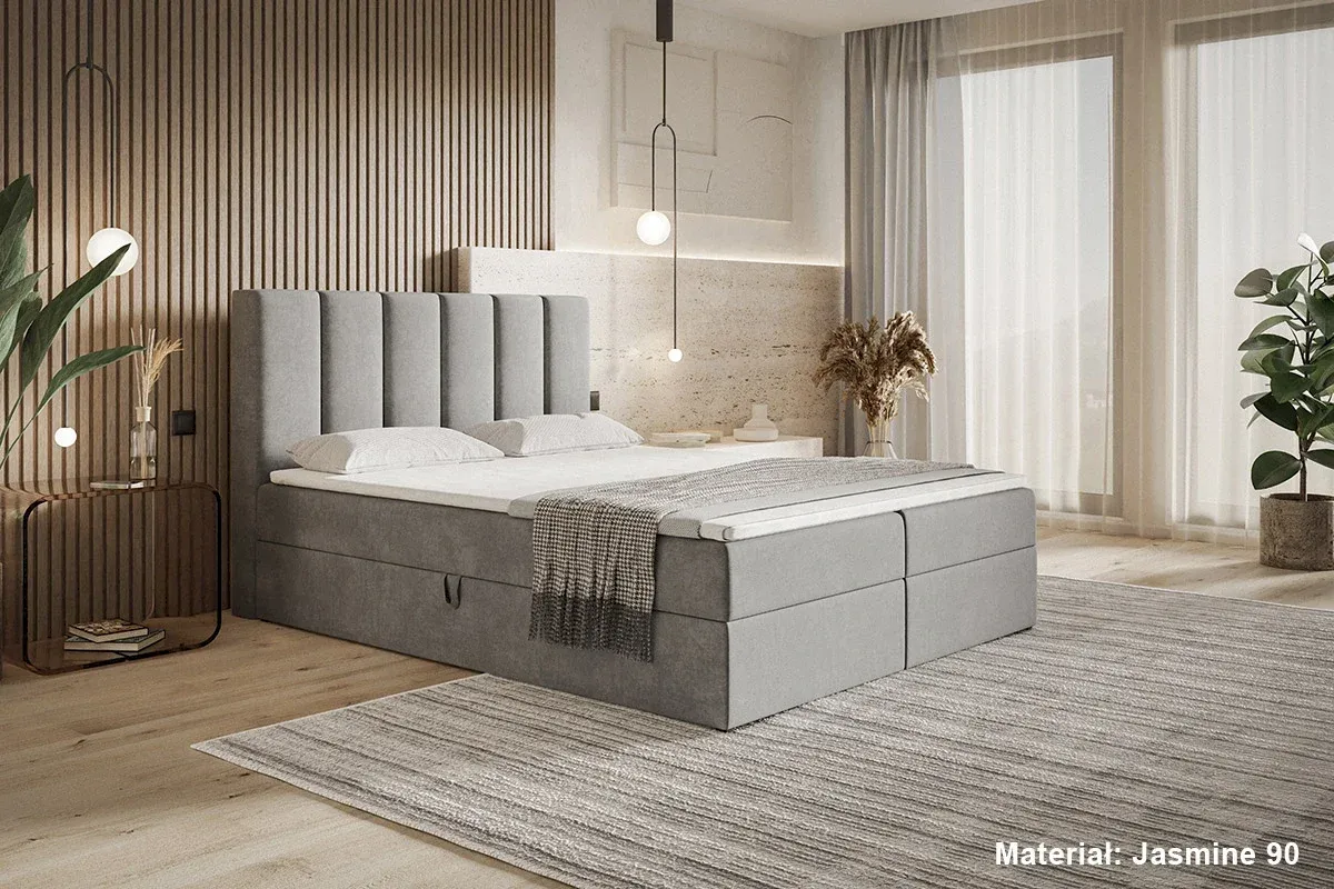 Łóżko Kontynentalne Box 1 180x200