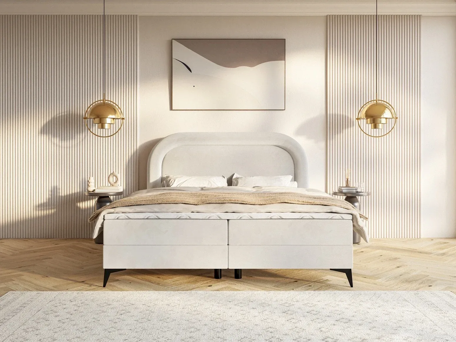 Łóżko Kontynentalne Martini 160x200