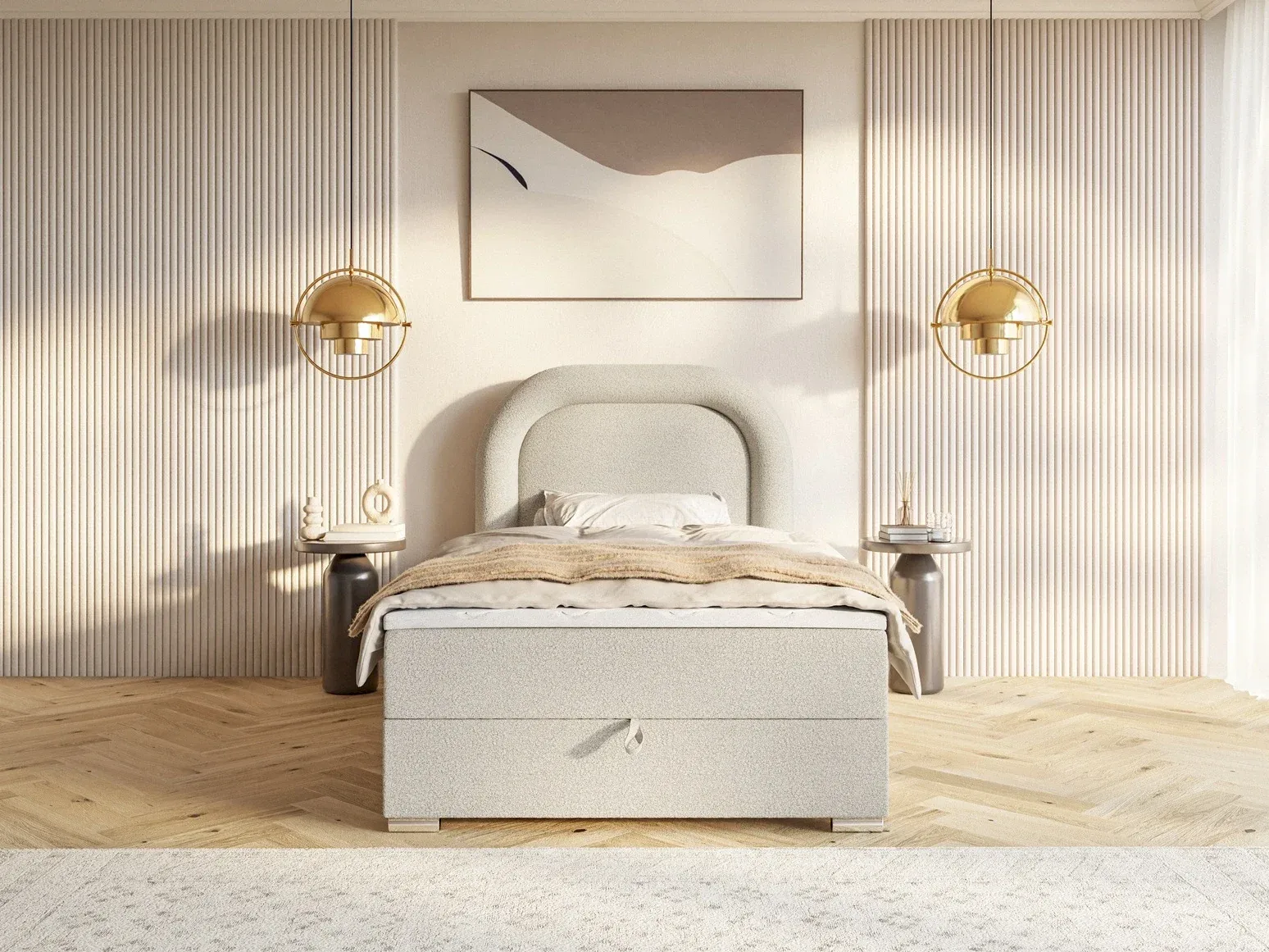 Łóżko Kontynentalne Bellini 120x200