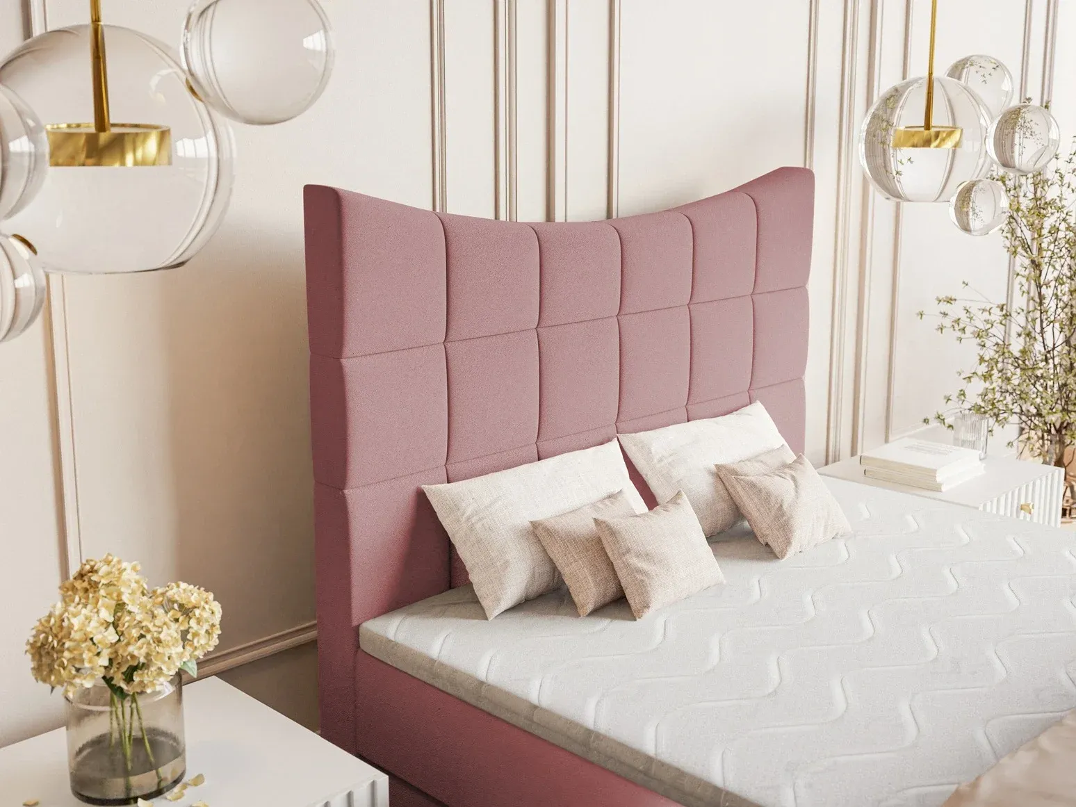 Łóżko Kontynentalne Boston 120x200