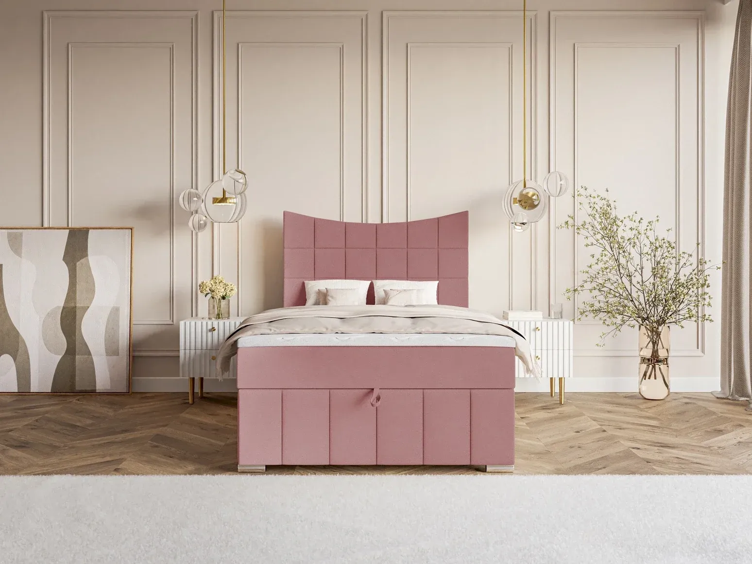 Łóżko Kontynentalne Boston 120x200