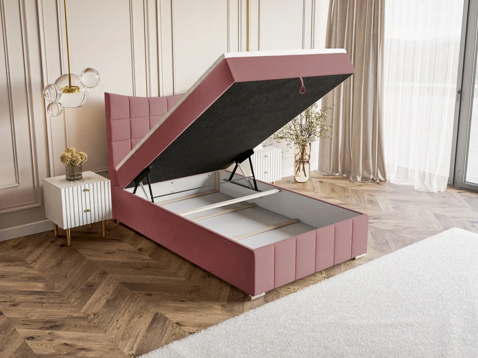 Łóżko Kontynentalne Boston 120x200