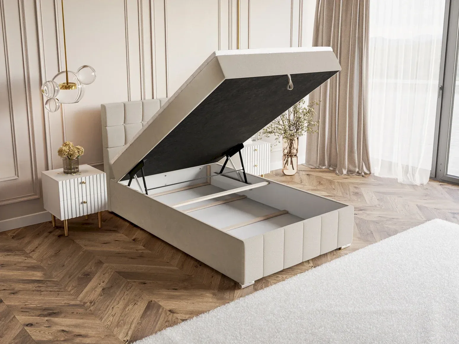 Łóżko Kontynentalne Kenzo 120x200