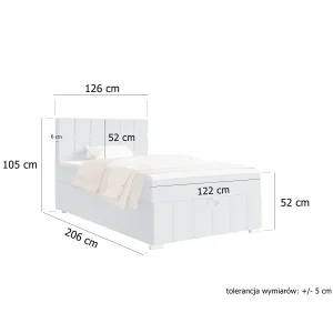 Łóżko Kontynentalne Kenzo 120x200