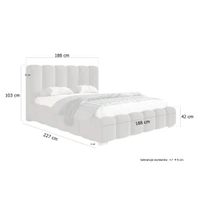 Łóżko Tapicerowane Bloom 160x200