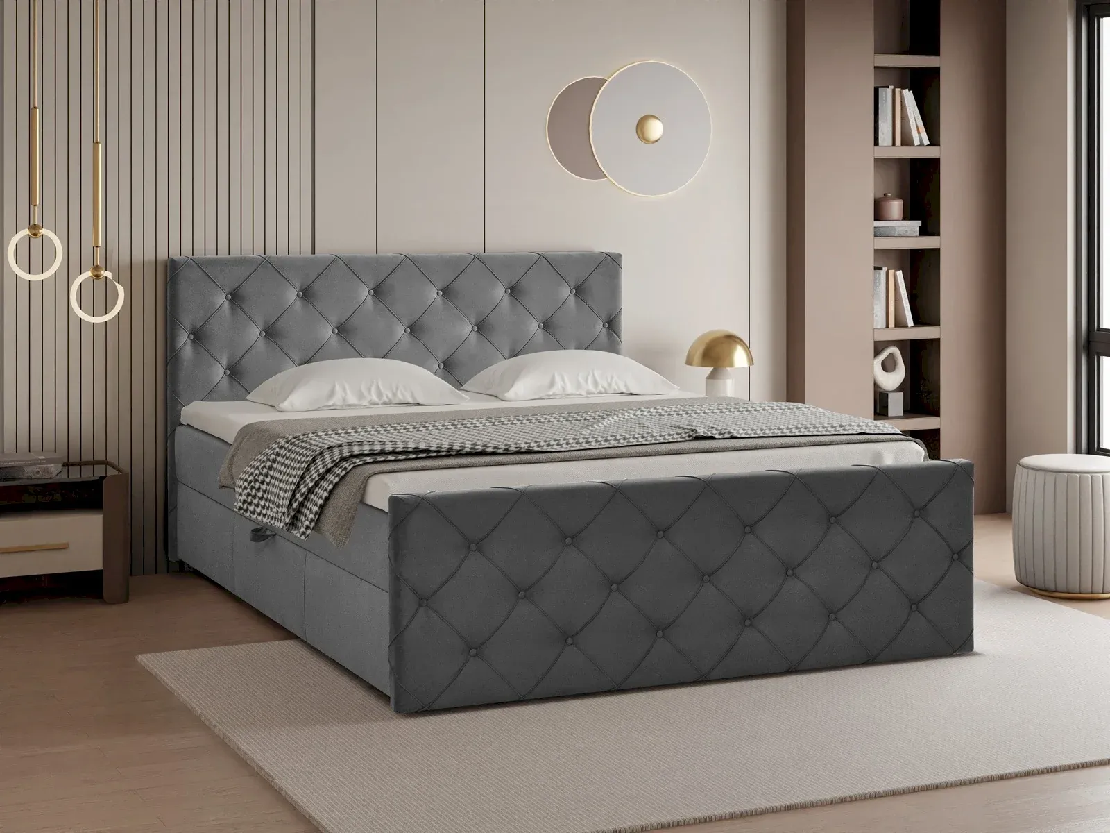 Łóżko Kontynentalne Heaven 160x200