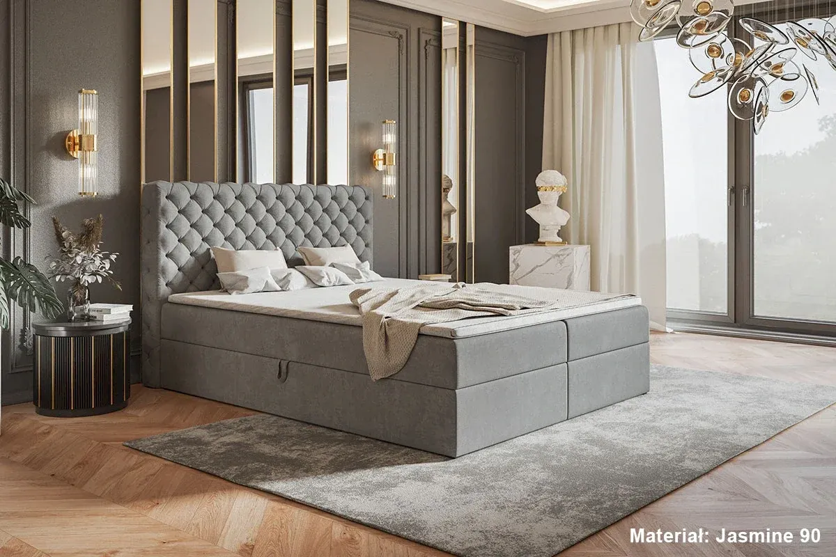 Łóżko Kontynentalne Box 8 160x200