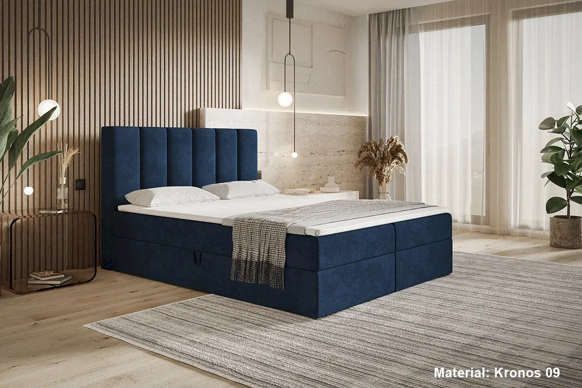 Łóżko Kontynentalne Box 1 160x200