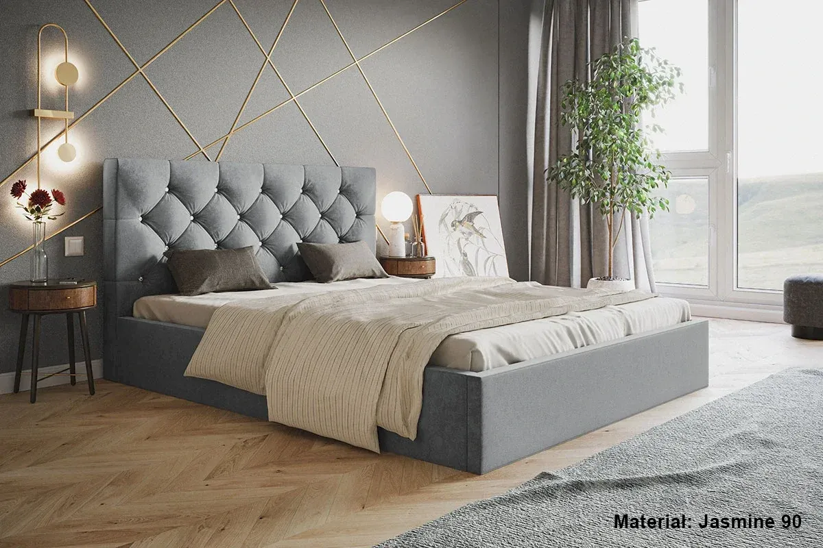 Łóżko Tapicerowane Silk 7 160x200