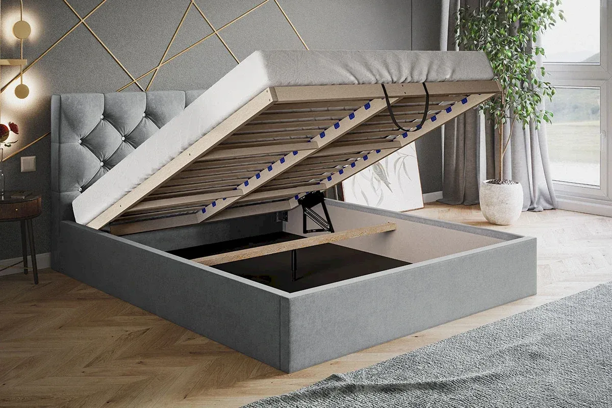 Łóżko Tapicerowane Silk 7 160x200