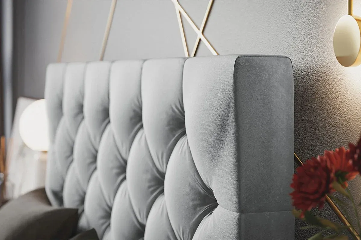 Łóżko Tapicerowane Silk 7 140x200