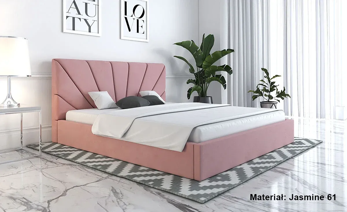 Łóżko Tapicerowane Silk 3 160x200