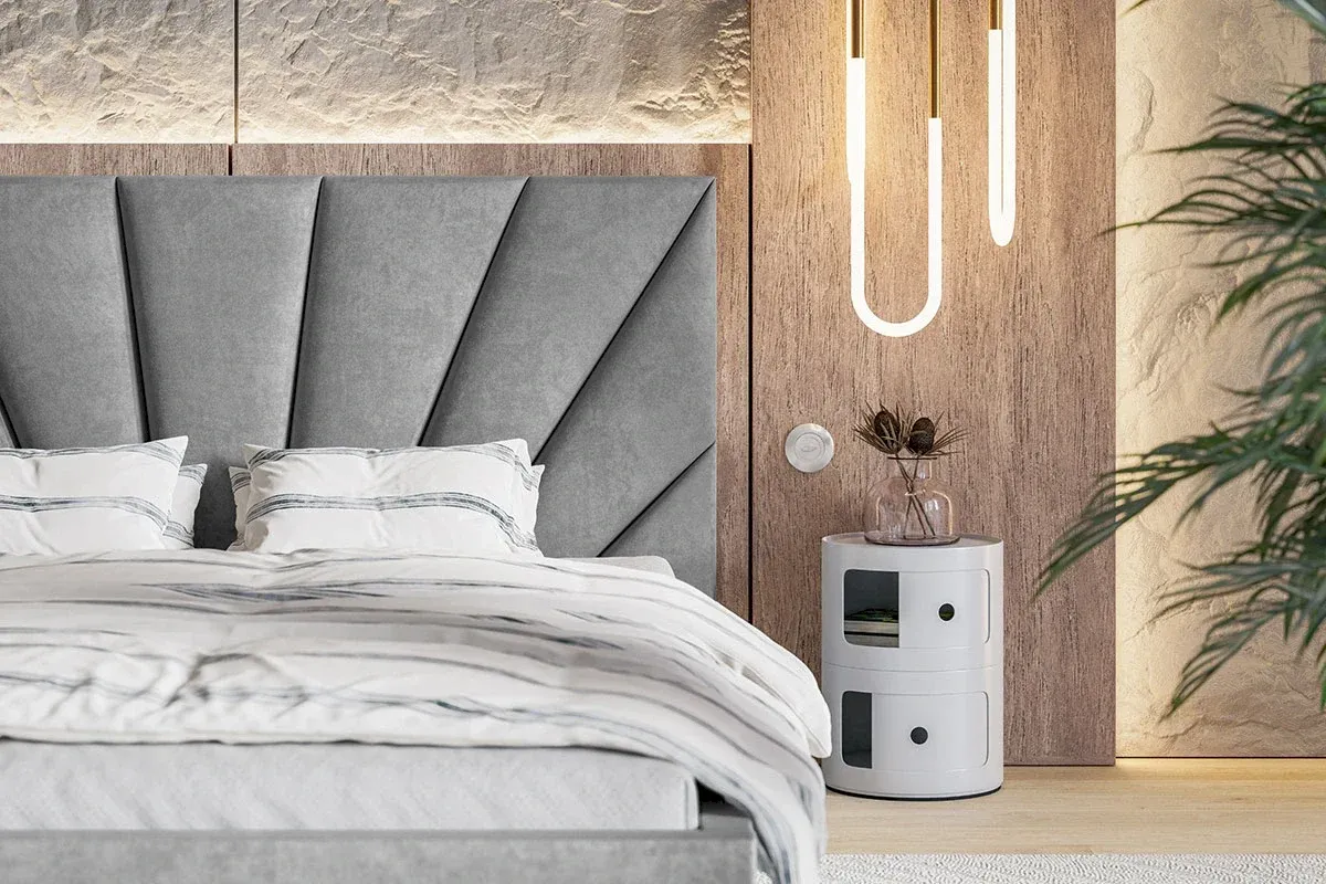 Łóżko Tapicerowane Silk 3 140x200