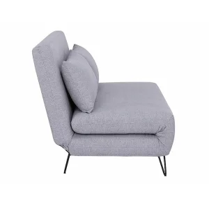 Sofa zenia szary tap.137/czarny