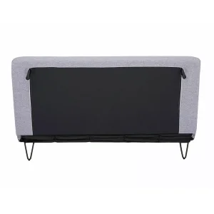 Sofa zenia szary tap.137/czarny