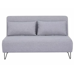 Sofa zenia szary tap.137/czarny