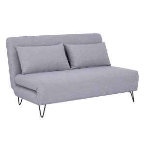 Sofa zenia szary tap.137/czarny