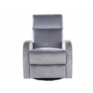 Fotel rozkładany olimp velvet szary bluvel 14