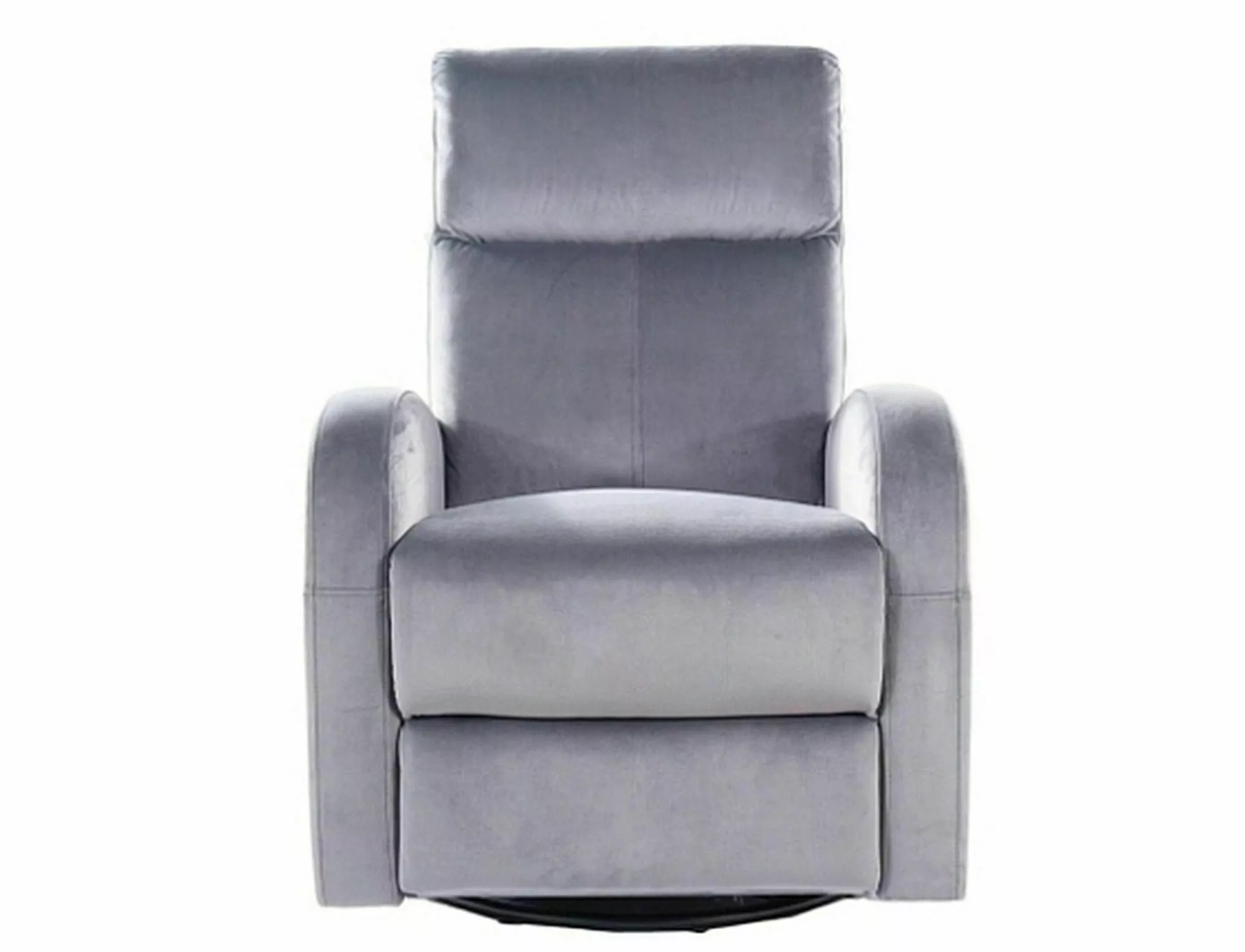 Fotel rozkładany olimp velvet szary bluvel 14