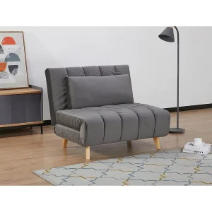 Fotel billy velvet szary tap.139/buk