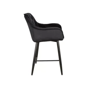 Hoker cherry h-2 velvet czarny stelaż/czarny bluvel 19