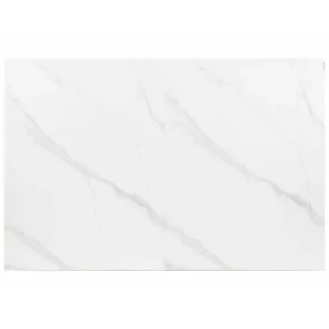Stół westin sc biały efekt marmuru/czarny mat 120(160)x80