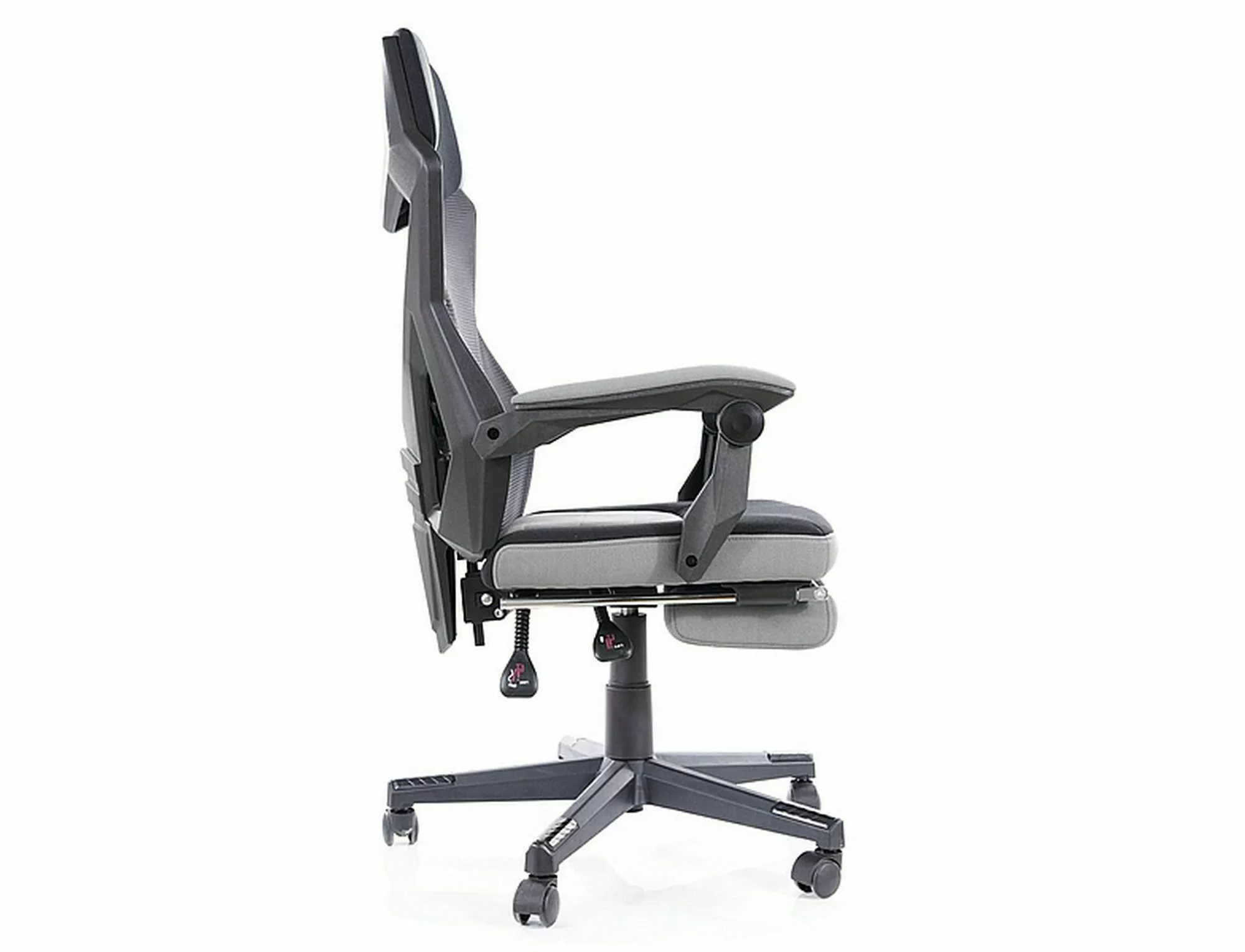 Fotel obrotowy q-939 czarny/szary