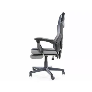 Fotel obrotowy q-939 czarny/szary