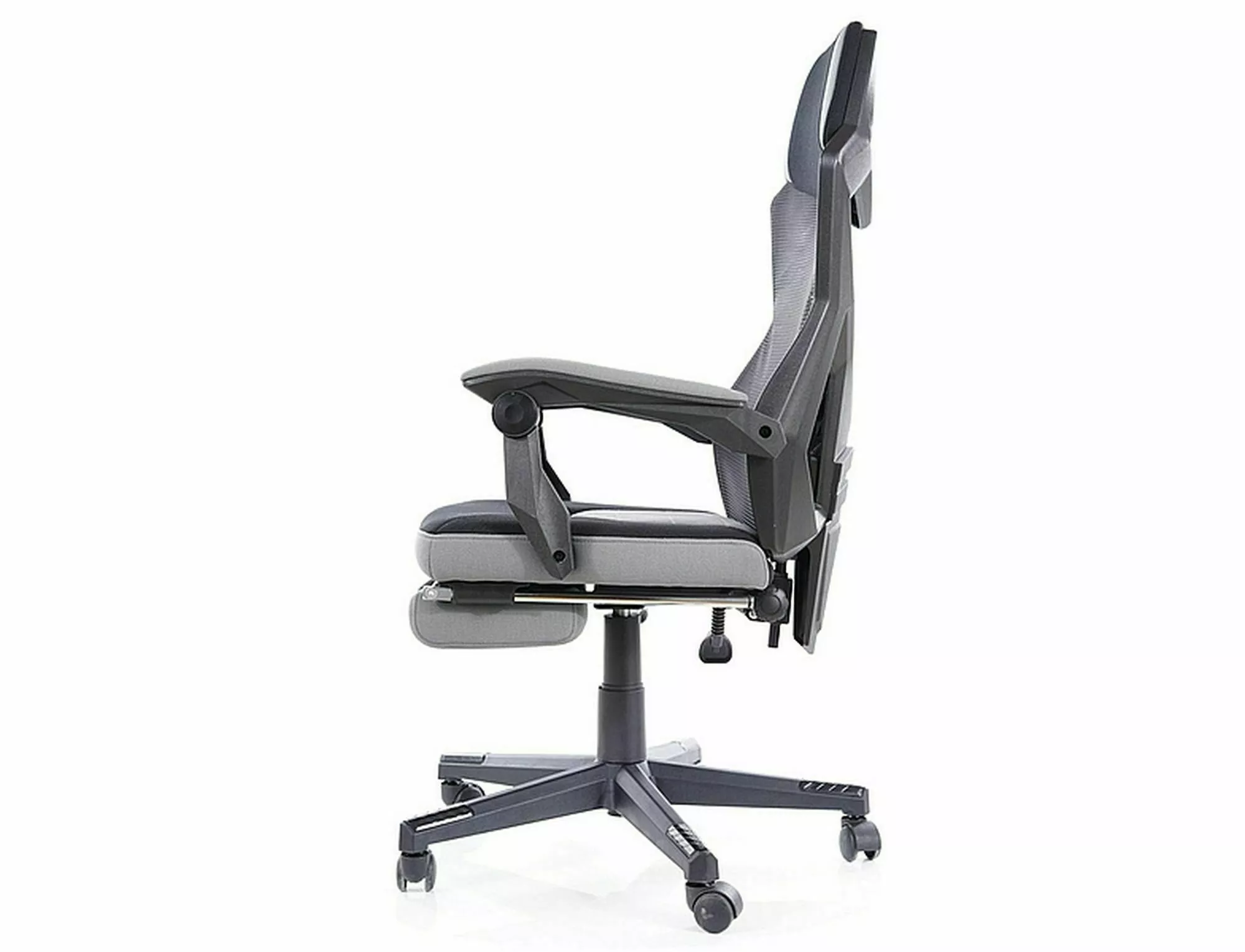 Fotel obrotowy q-939 czarny/szary