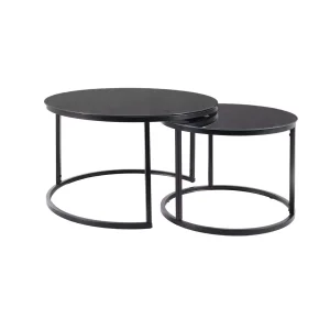 ława atlanta d czarny / czarny mat zestaw