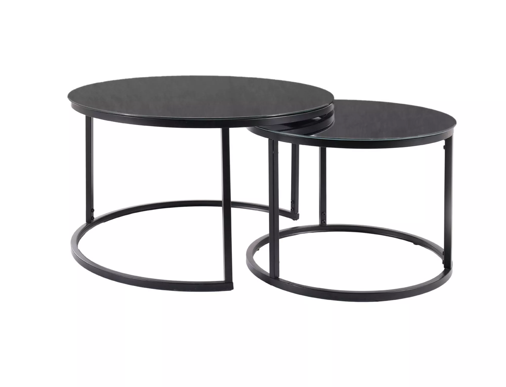 ława atlanta d czarny / czarny mat zestaw