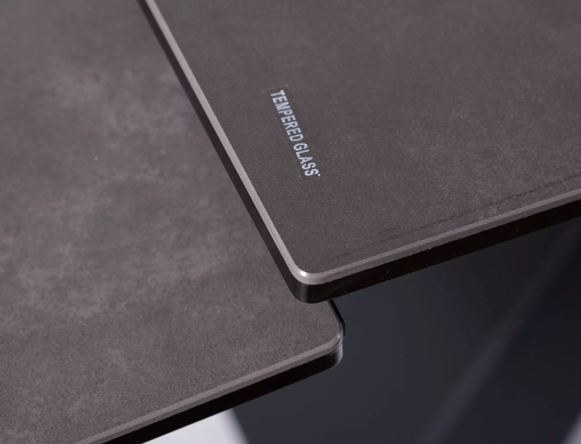 Stół salvadore ceramic ii  ciemny szary/czarny mat 120(180)x80