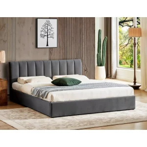 łóżko montreal velvet 160x200 kolor szary tap.192