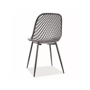 Krzesło corral a czarny stelaż / czarny