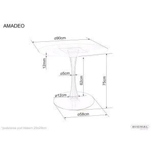 Stół amadeo