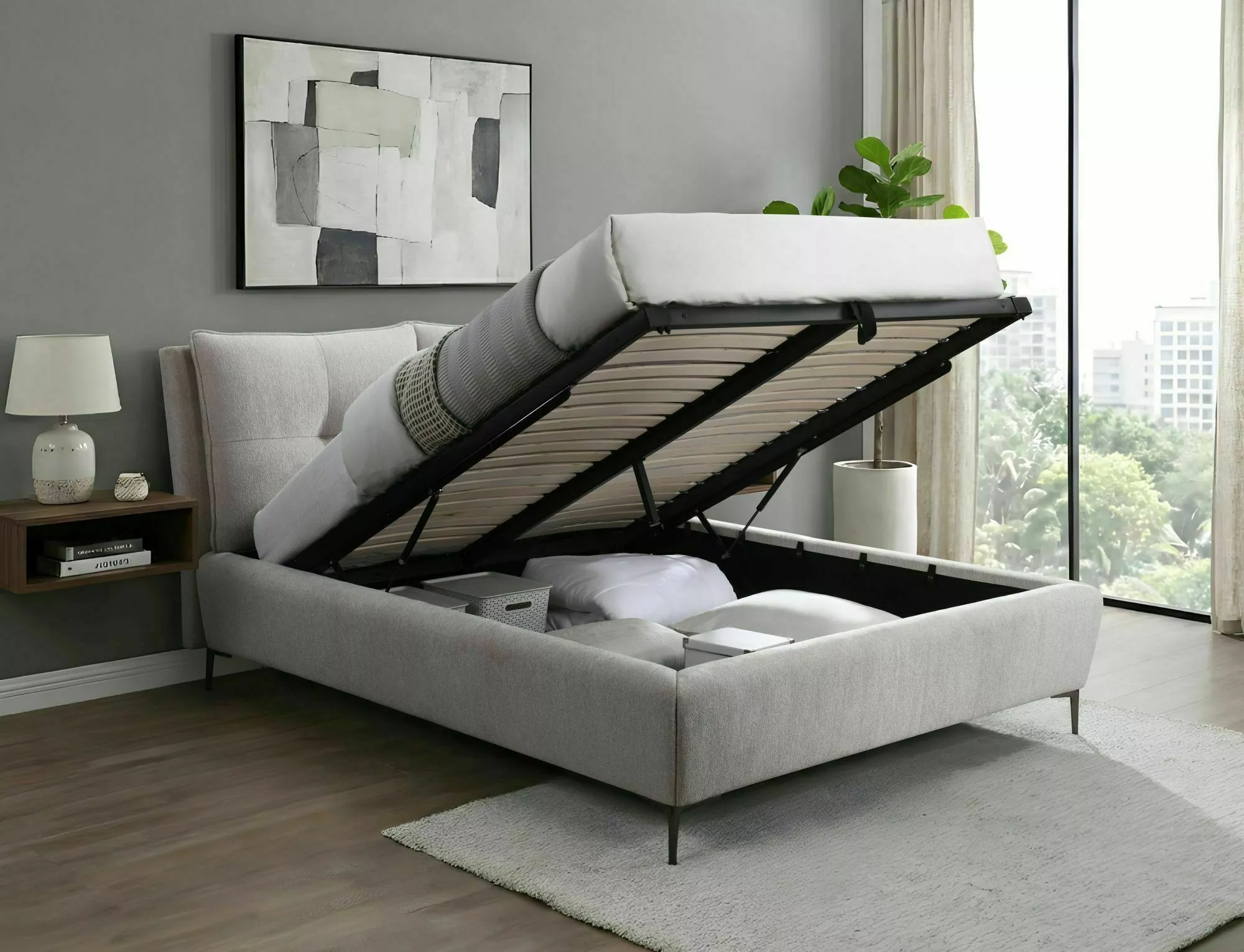 łóżko pasadena raven