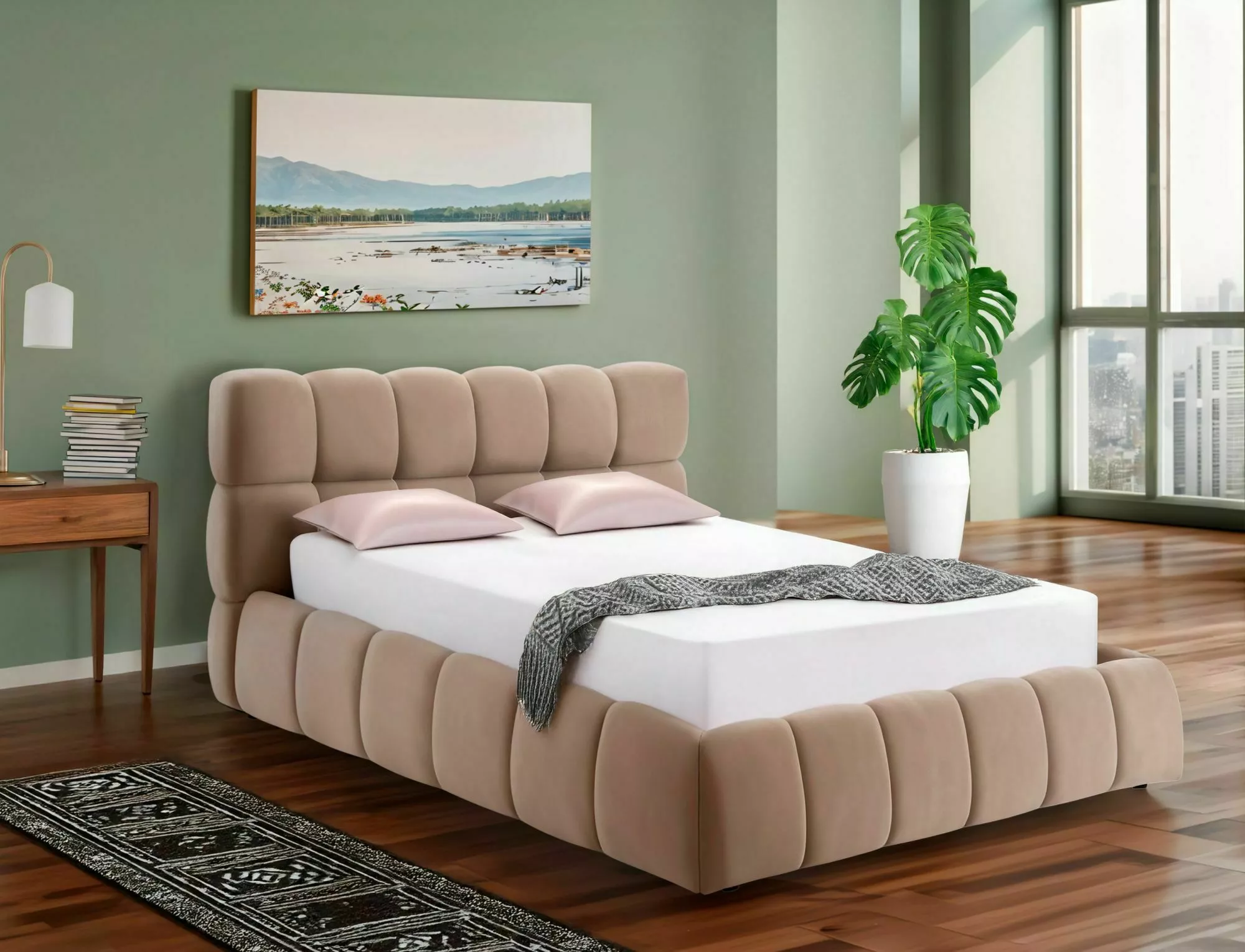 łóżko parma velvet