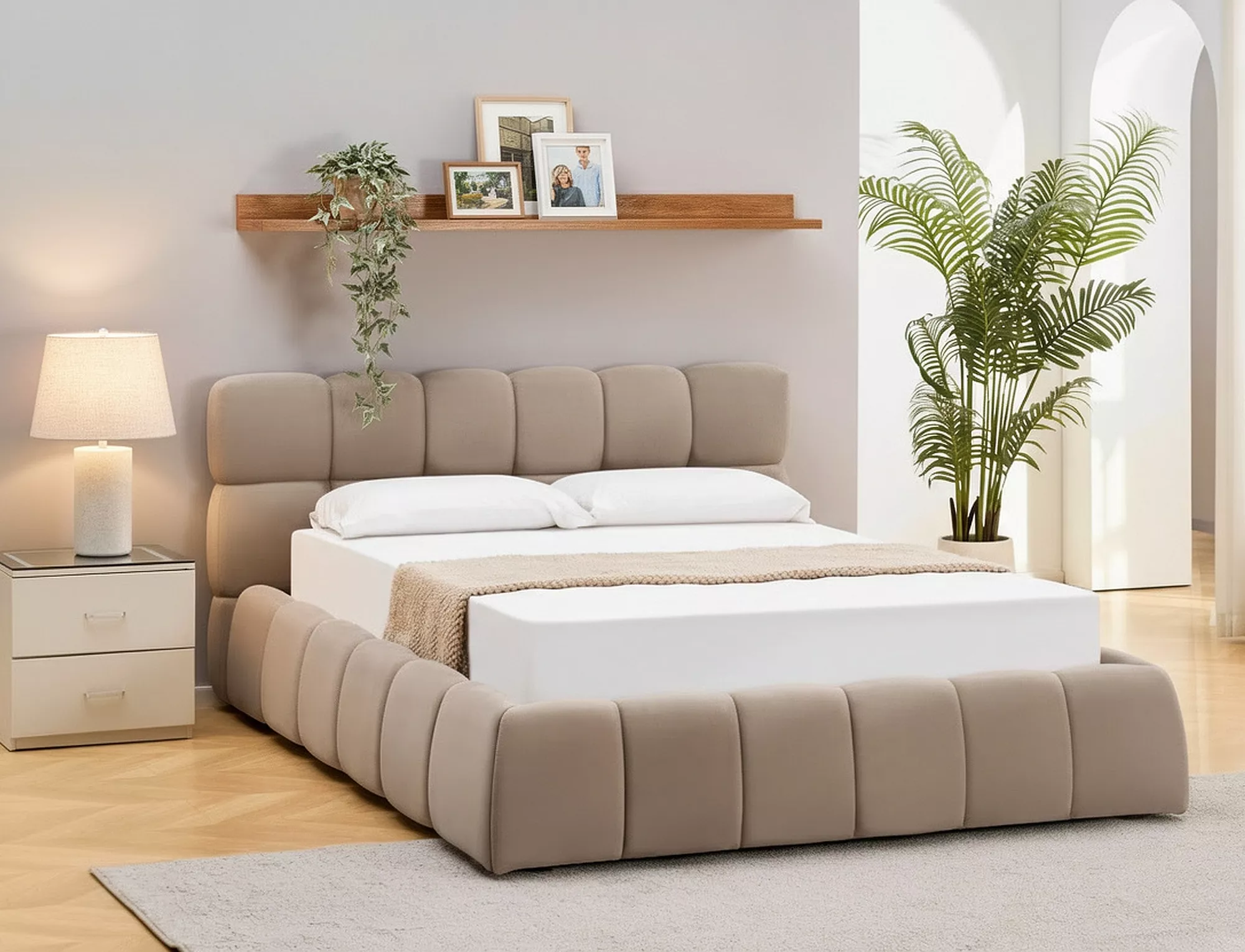 łóżko parma velvet