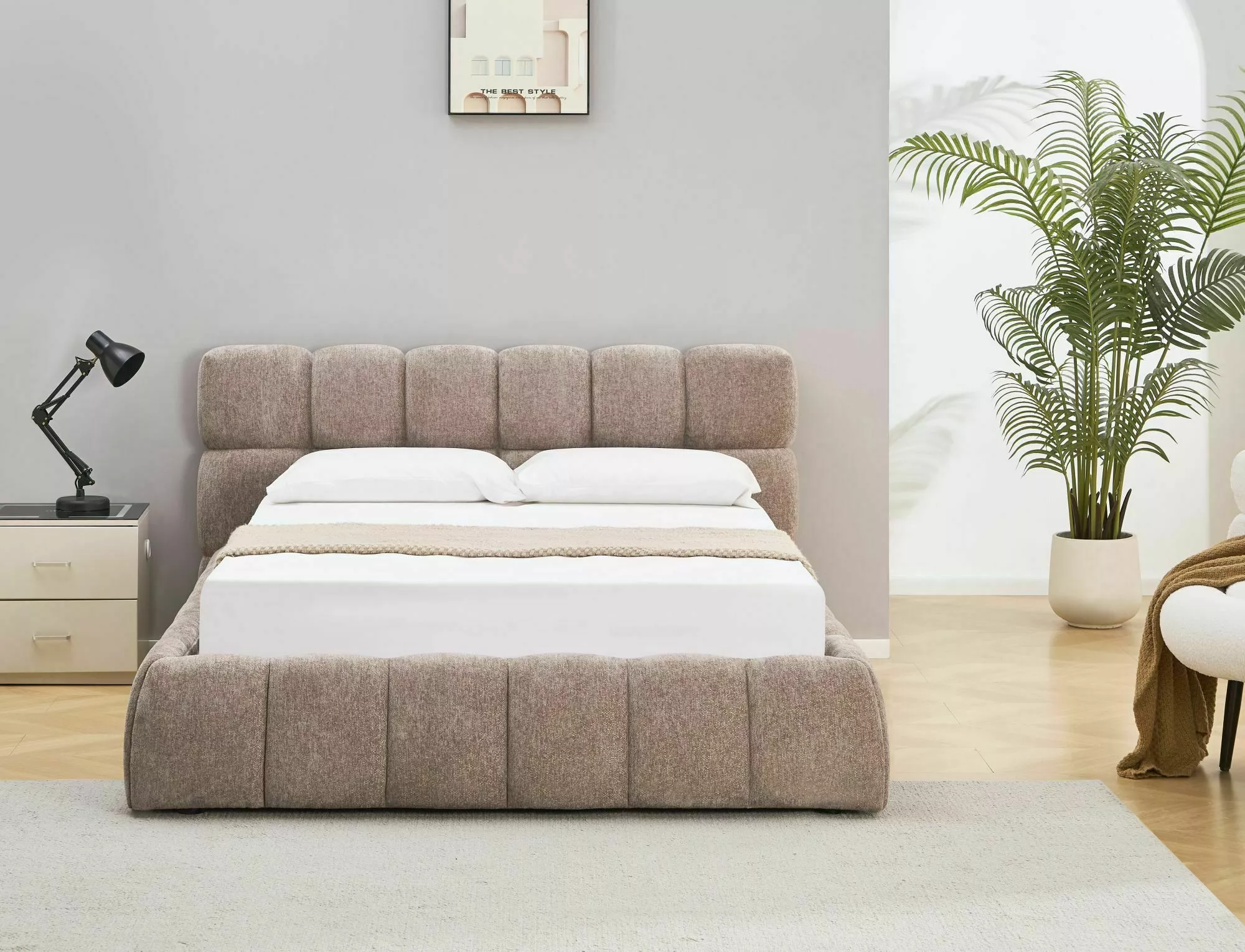 łóżko parma raven