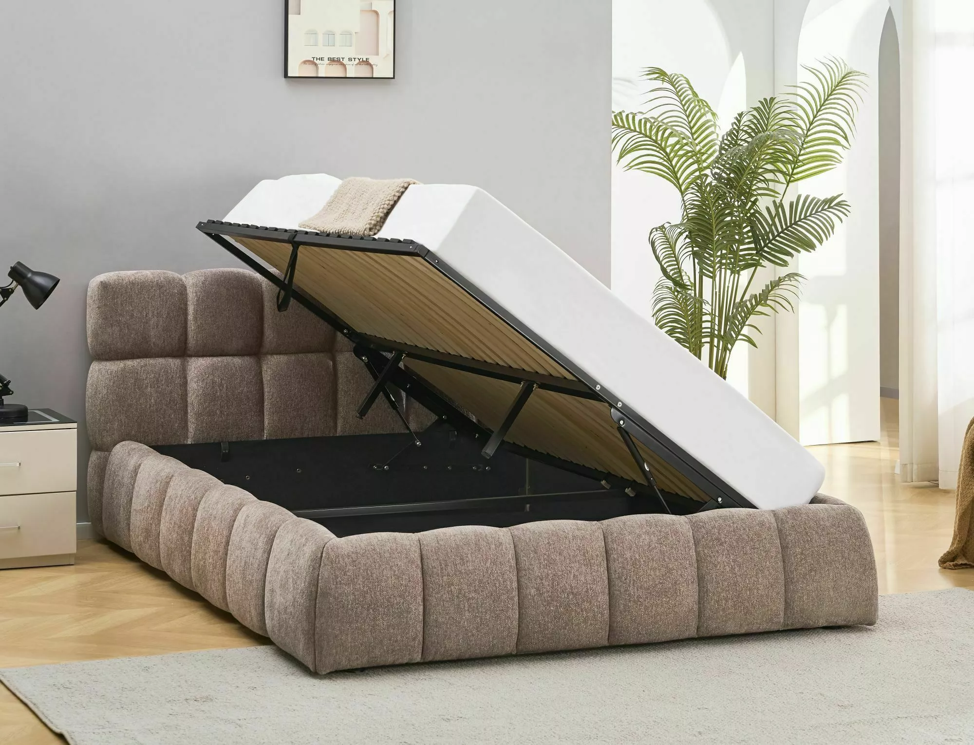 łóżko parma raven