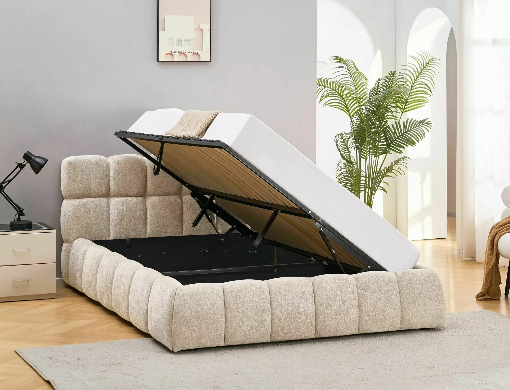 łóżko parma raven