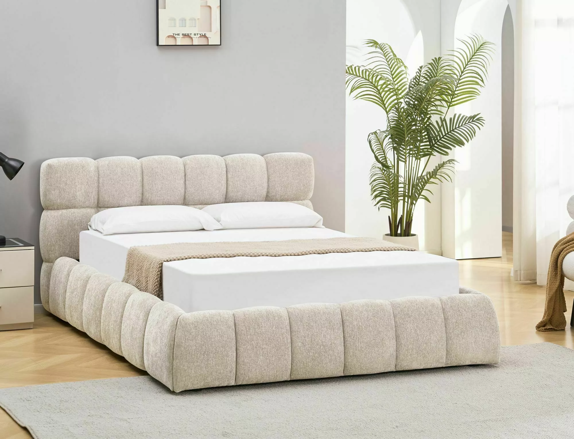 łóżko parma raven